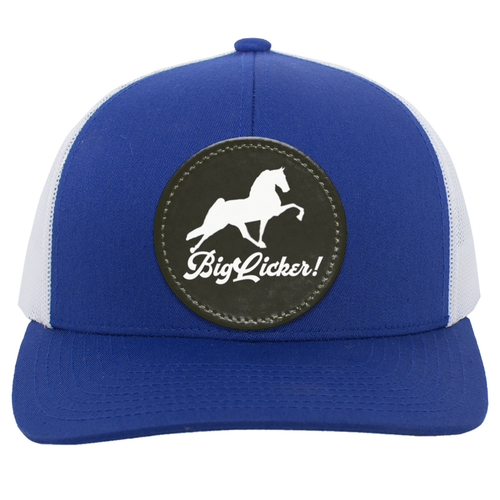 BIG LICKER PATCH HATTRUCKER HAT ( THREE SHAPES-12 COLORS AND STYLES)