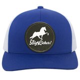 BIG LICKER PATCH HATTRUCKER HAT ( THREE SHAPES-12 COLORS AND STYLES)