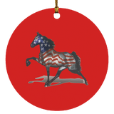 Tennessee Walking Horse Performance All American SUBORNC Circle Ornament