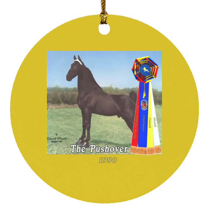 WGC THE PUSHOVER SUBORNC Circle Ornament