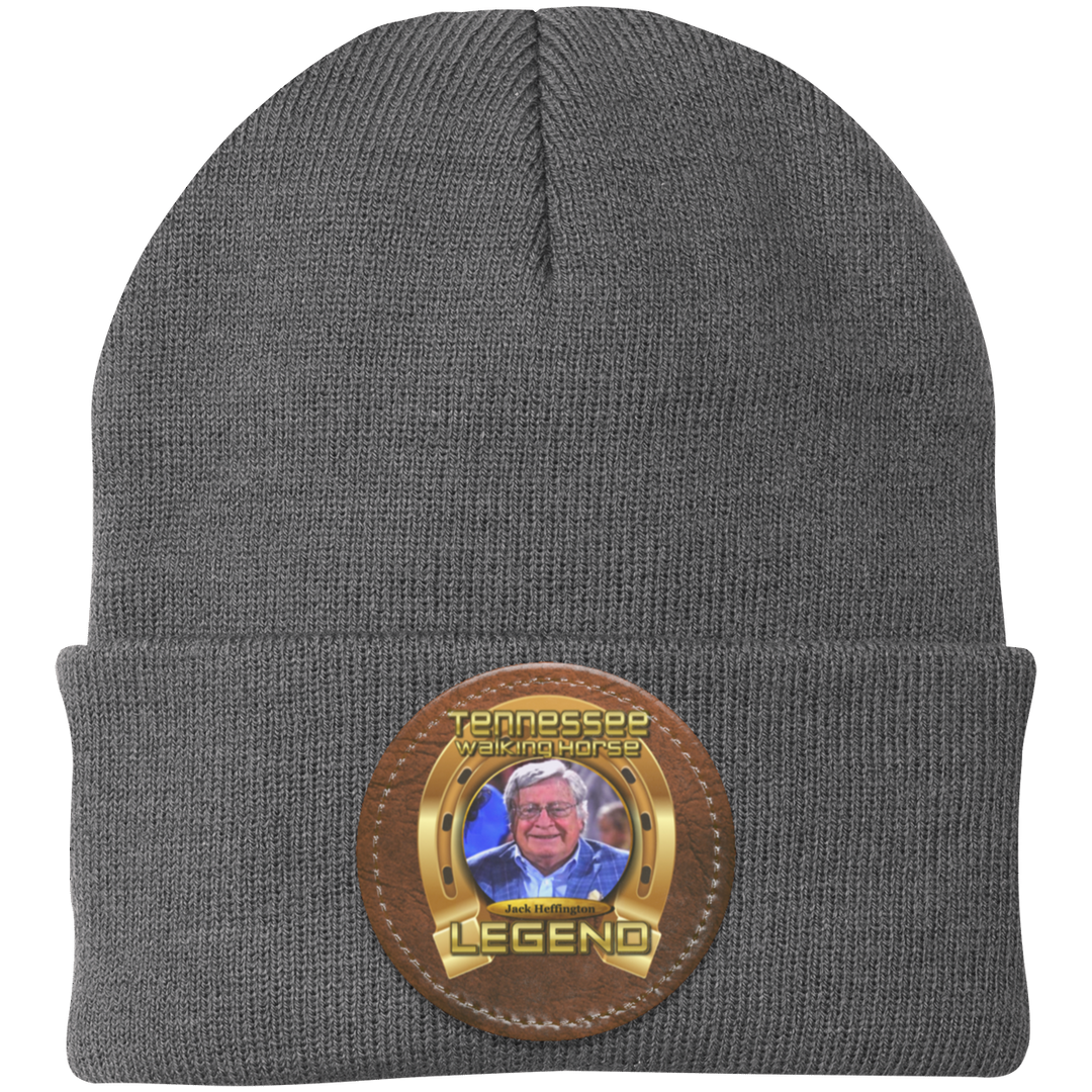 JACK HEFFINGTON (Legends Series) HAT CP90 Knit Cap - Patch