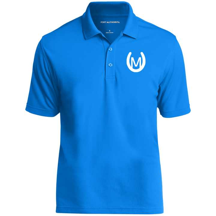 MANES RANCH (white) K110 Dry Zone UV Micro-Mesh Polo