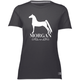 MORGAN STYLE 1 (WHITE) 4HORSE 64STTX Ladies’ Essential Dri-Power Tee