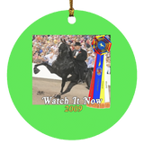 WGC WATCH IT NOW SUBORNC Circle Ornament