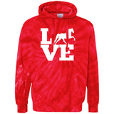 Love (TWH Pleasure) CD877 Unisex Tie-Dyed Pullover Hoodie