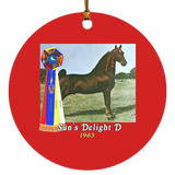 WGC SUNS DELIGHT D SUBORNC Circle Ornament