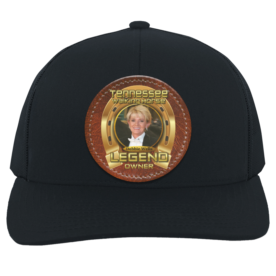 DEBBIE WELLS (TWH LEGENDS) HAT 104C Trucker Snap Back - Patch