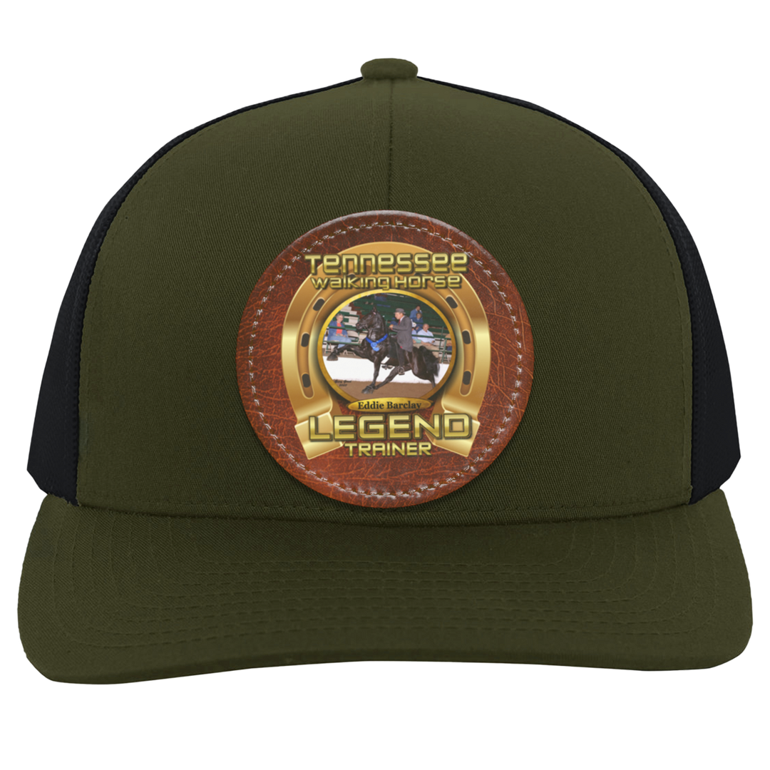 EDDIE BARCLAY (TWH LEGENDS) HAT 104C Trucker Snap Back - Patch