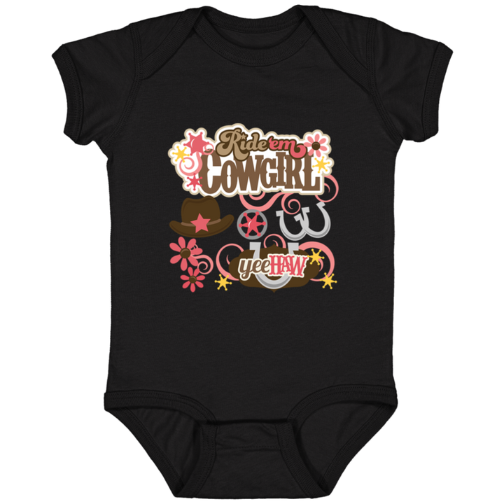 RIDEM COWGIRL 4424 Infant Fine Jersey Bodysuit