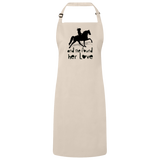 SHE FOUND HER LOVE (TWH pleasure)Bblack art RP150 Sustainable Unisex Bib Apron