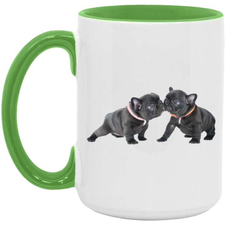 FRENCHIE PUPPY (6) AM15OZ 15oz. Accent Mug