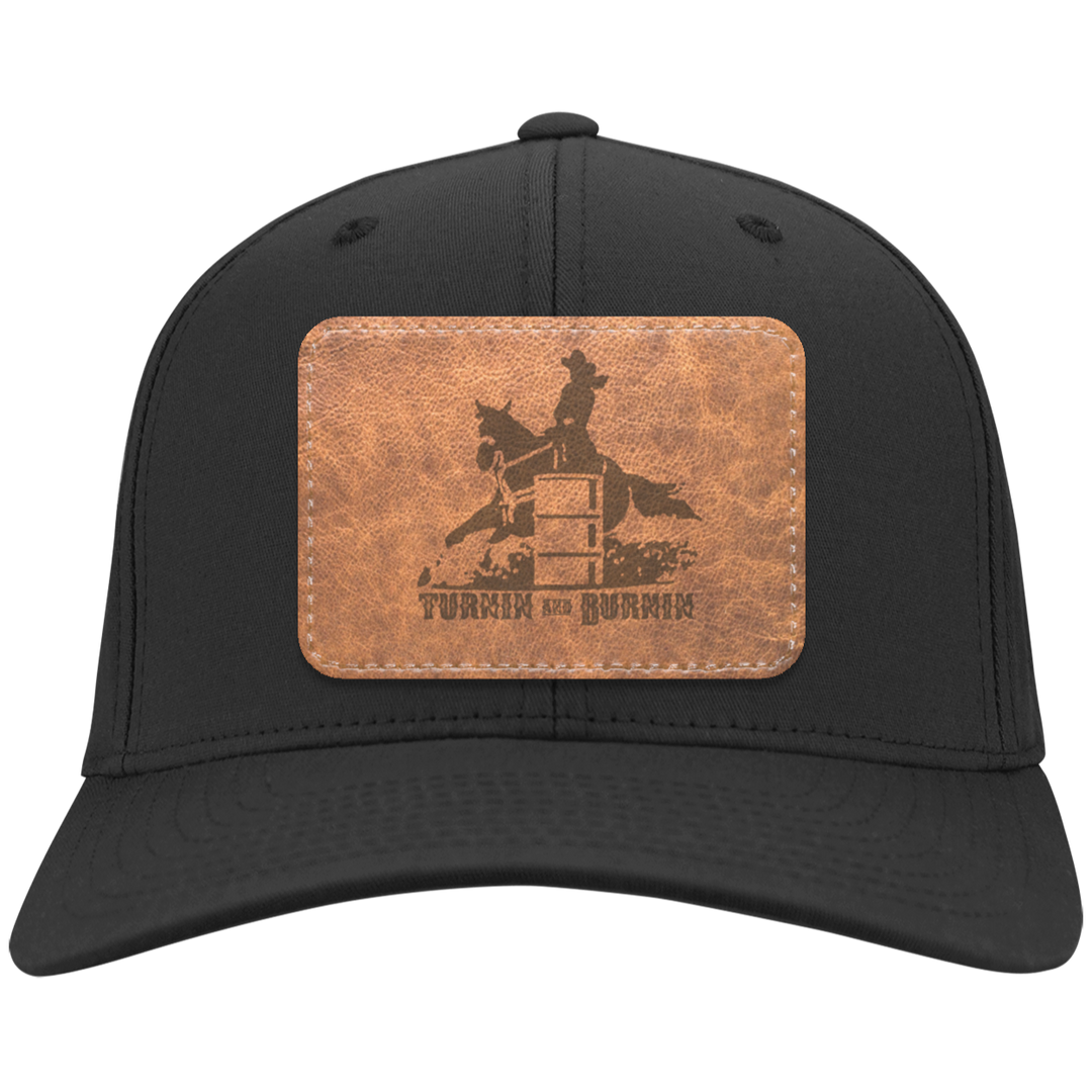 TURNIN AND BURNIN ON LEATHER CP80 Twill Cap - Patch