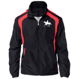 Missouri Fox Trotter WITH MALE RIDER WHITE JST60 Jersey-Lined Raglan Jacket