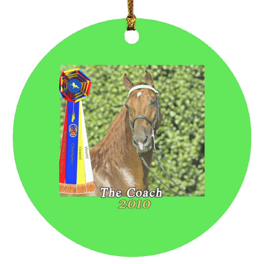 WGC THE COACH SUBORNC Circle Ornament