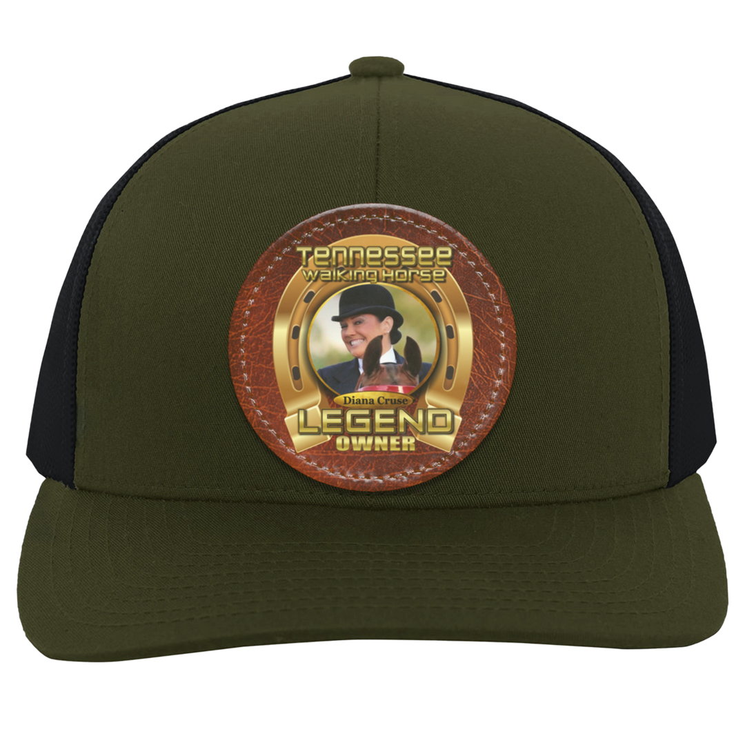 DIANA CRUSE (TWH LEGENDS) HAT 104C Trucker Snap Back - Patch