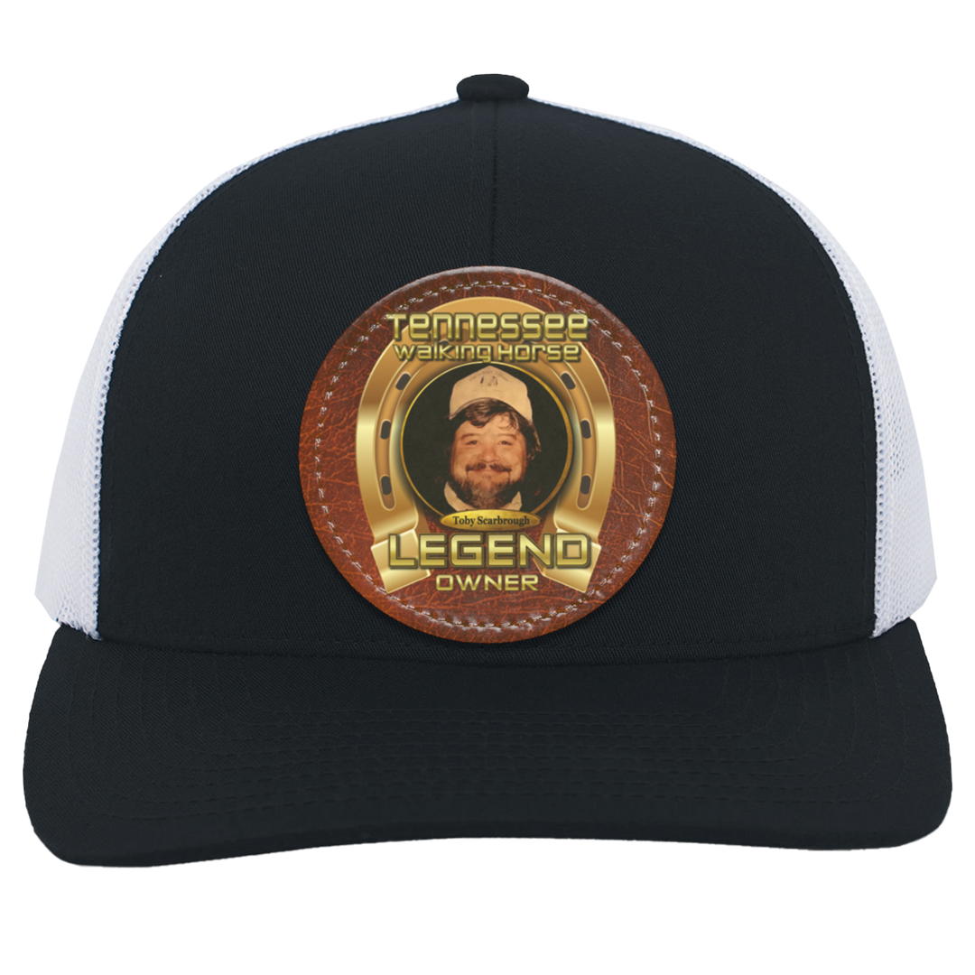 TOBY SCARBROUGH (TWH LEGENDS) HAT 104C Trucker Snap Back - Patch