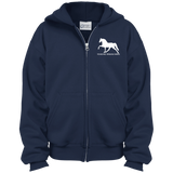 Tennessee Walker 4HORSE PC90YZH Youth Full Zip Hoodie