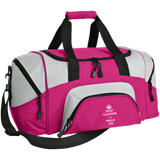 Keep Kluckin and Walk On BG99 Colorblock Sport Duffel