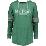 MY PONY NASHVILLE 229390 Ladies Hooded Low Key Pullover
