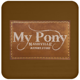 MY PONY NASHVILLE BRAND UN5677 Coaster