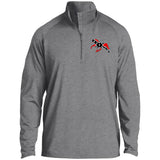 Rebel on the Rail Tennessee Walking Horse Pleasure ST850 1/2 Zip Raglan Performance Pullover