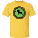 TWH PERFORMANCE LIME GREEN BLACK LACE G500 5.3 oz. T-Shirt