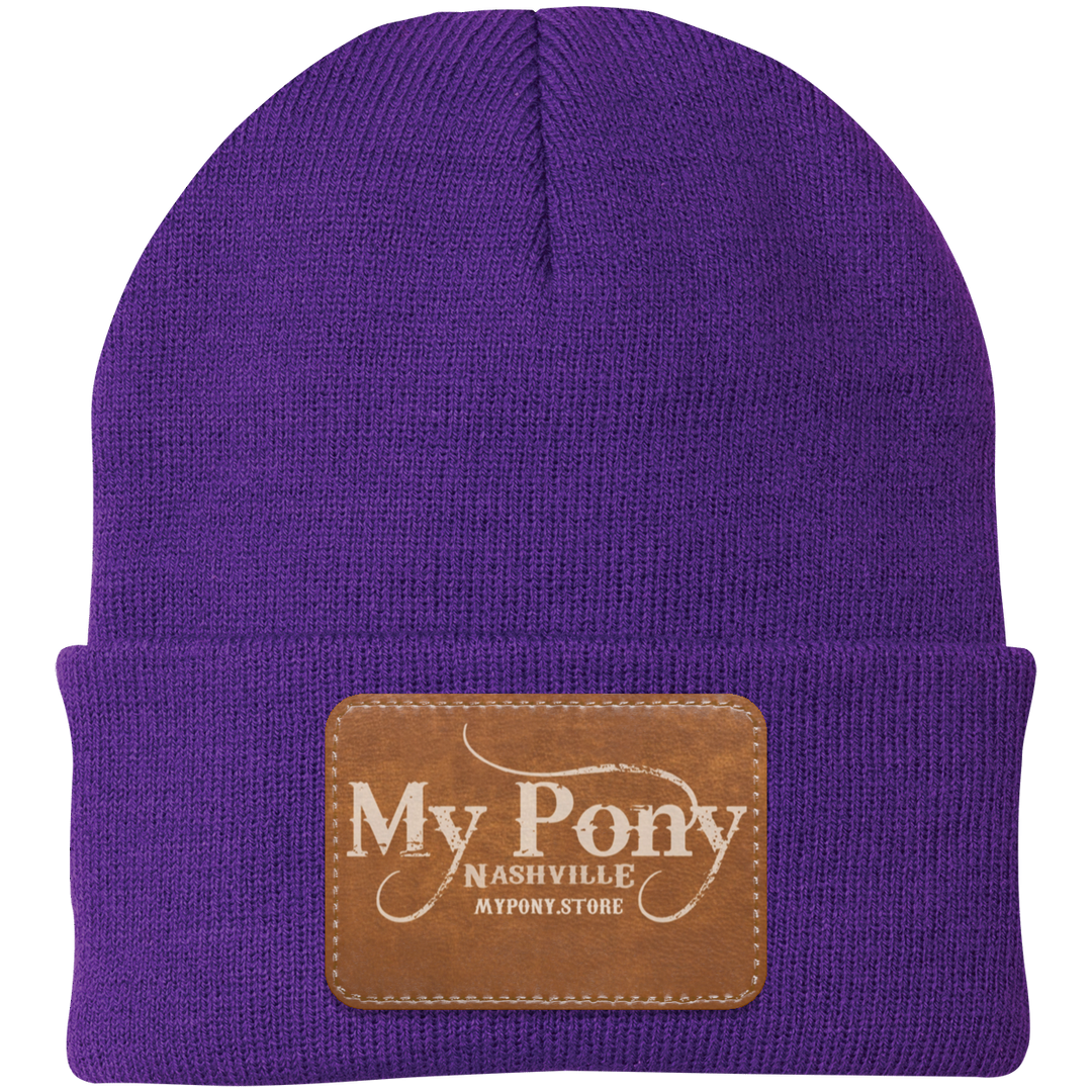 MY PONY NASHVILLE CP90 Knit Cap - Patch