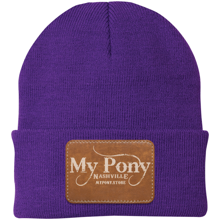 MY PONY NASHVILLE CP90 Knit Cap - Patch