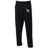 Morgan 974MP Open Bottom Sweatpants with Pockets