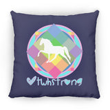 #TWHstrong 3 (Pleasure) ZP18 Large Square Pillow