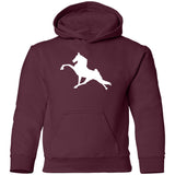 Tennessee Walking Horse Performance (WHITE) G185B Youth Pullover Hoodie