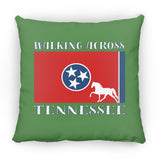 Walking Across Tennessee (Pleasure) ZP14 Small Square Pillow