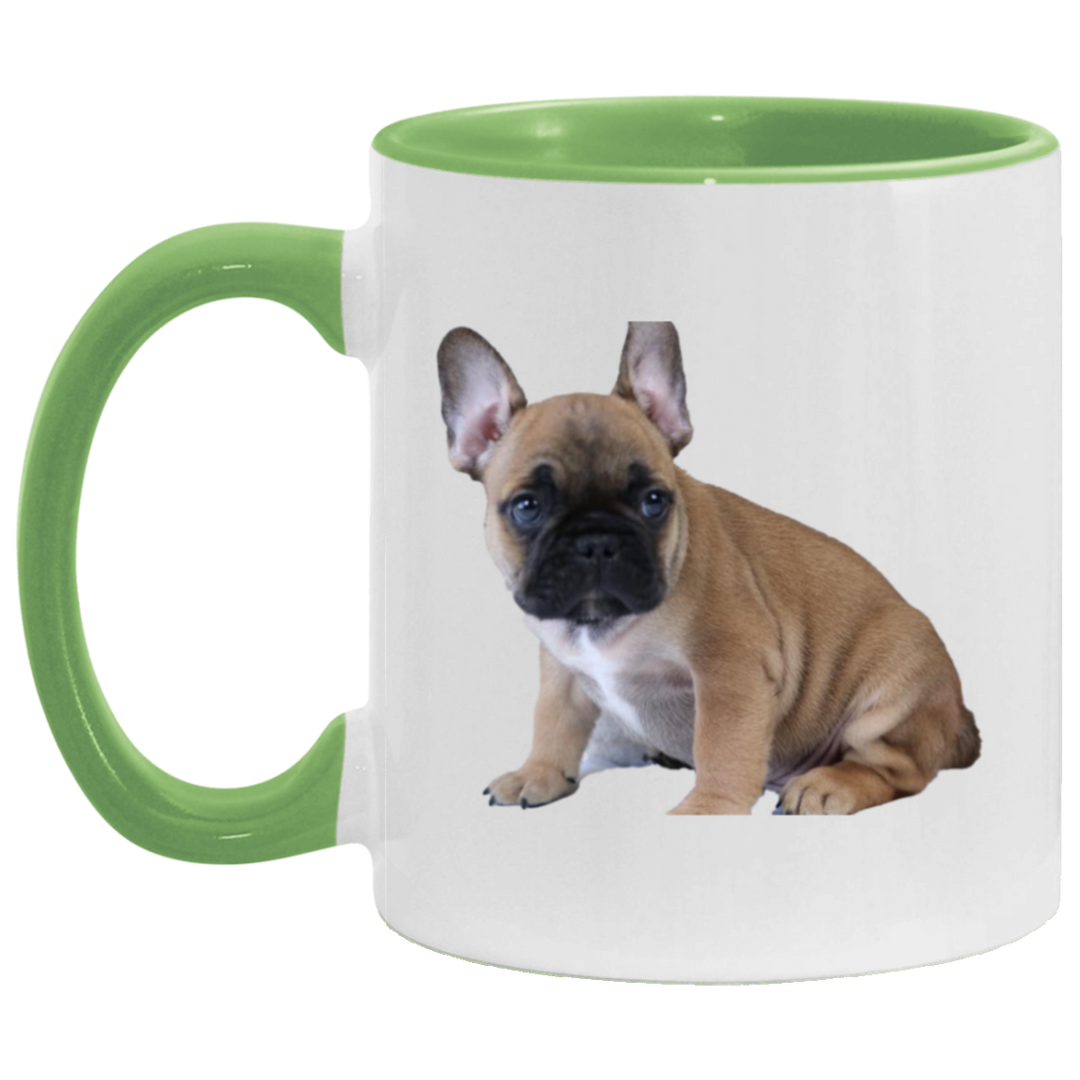 FRENCHIE PUPPY (4) AM11OZ 11 oz. Accent Mug