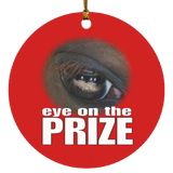 Eye On The Prize SUBORNC Circle Ornament