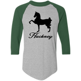 HACKNEY DESIGN 1 (black) 4HORSE 4420 Colorblock Raglan Jersey
