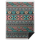 AZTEC 1 BSHL Premium Black Sherpa Blanket 60x80