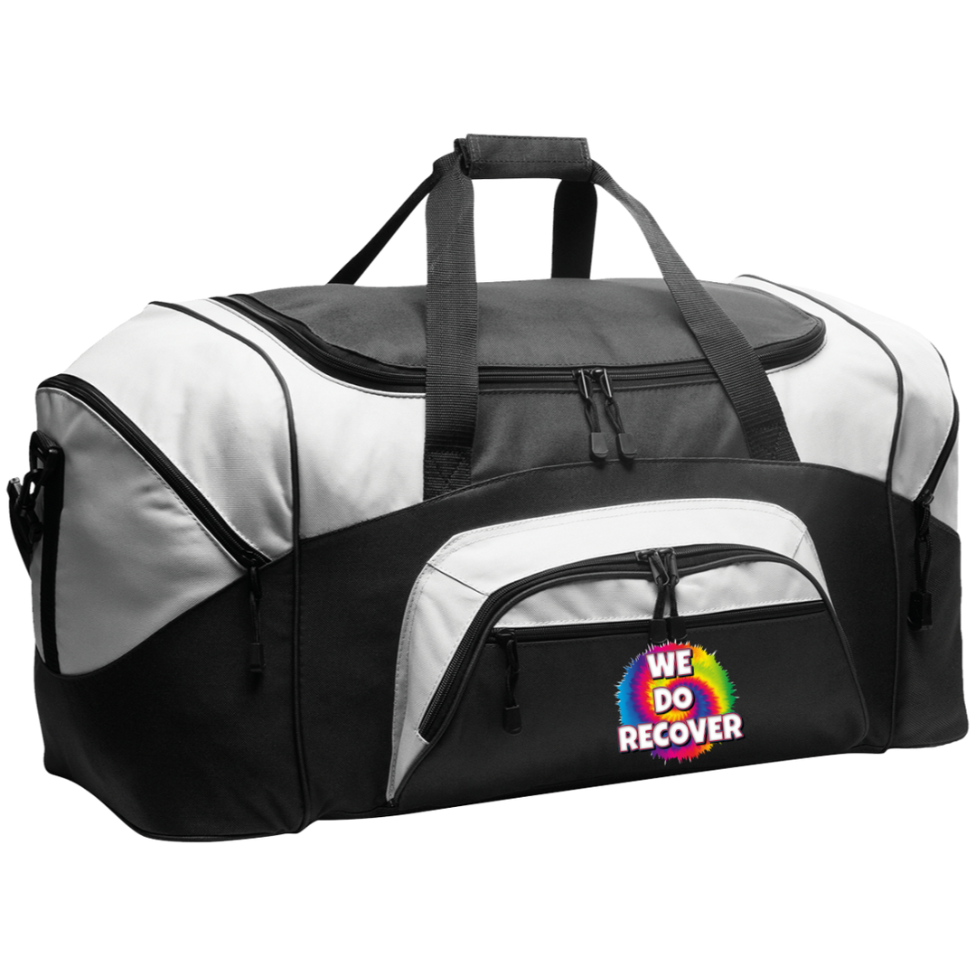 WE DO RECOVER BG99 Colorblock Sport Duffel