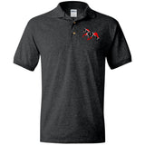 Rebel on the Rail Tennessee Walking Horse Pleasure G880 Jersey Polo Shirt