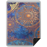 AZTEC 4 BSHL Premium Black Sherpa Blanket 60x80