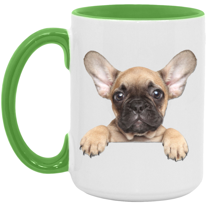 FRENCHIE PUPPY 21 AM15OZ 15oz. Accent Mug