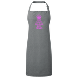REAL DADS BUY PONIES (pink) RP150 Sustainable Unisex Bib Apron