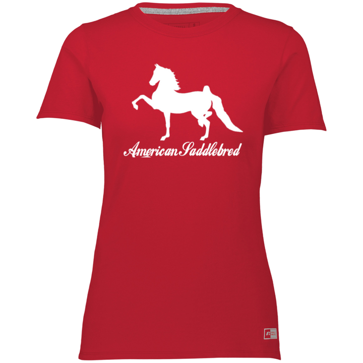 AMERICAN SADDLEBRED 64STTX Ladies’ Essential Dri-Power Tee