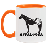 APPALOOSA ART TUMBLER 4HORSE AM11OZ 11 oz. Accent Mug
