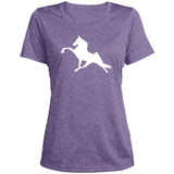 Tennessee Walking Horse Performance (WHITE) LST360 Ladies' Heather Scoop Neck Performance Tee