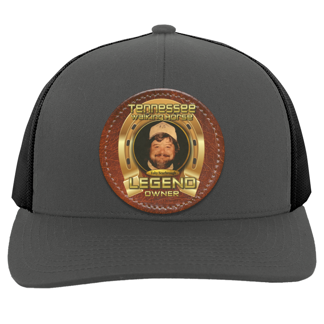 TOBY SCARBROUGH (TWH LEGENDS) HAT 104C Trucker Snap Back - Patch