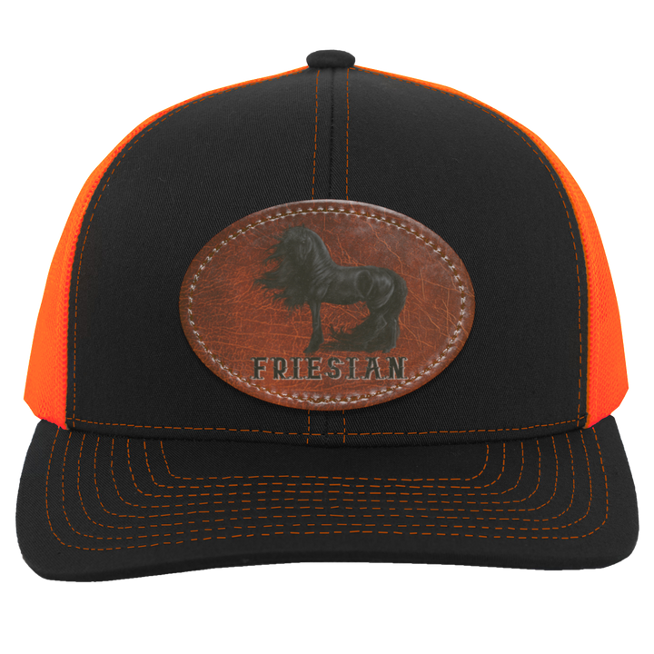 FRIESIAN ON LEATHER 104C Trucker Snap Back - Patch