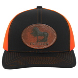 FRIESIAN ON LEATHER 104C Trucker Snap Back - Patch