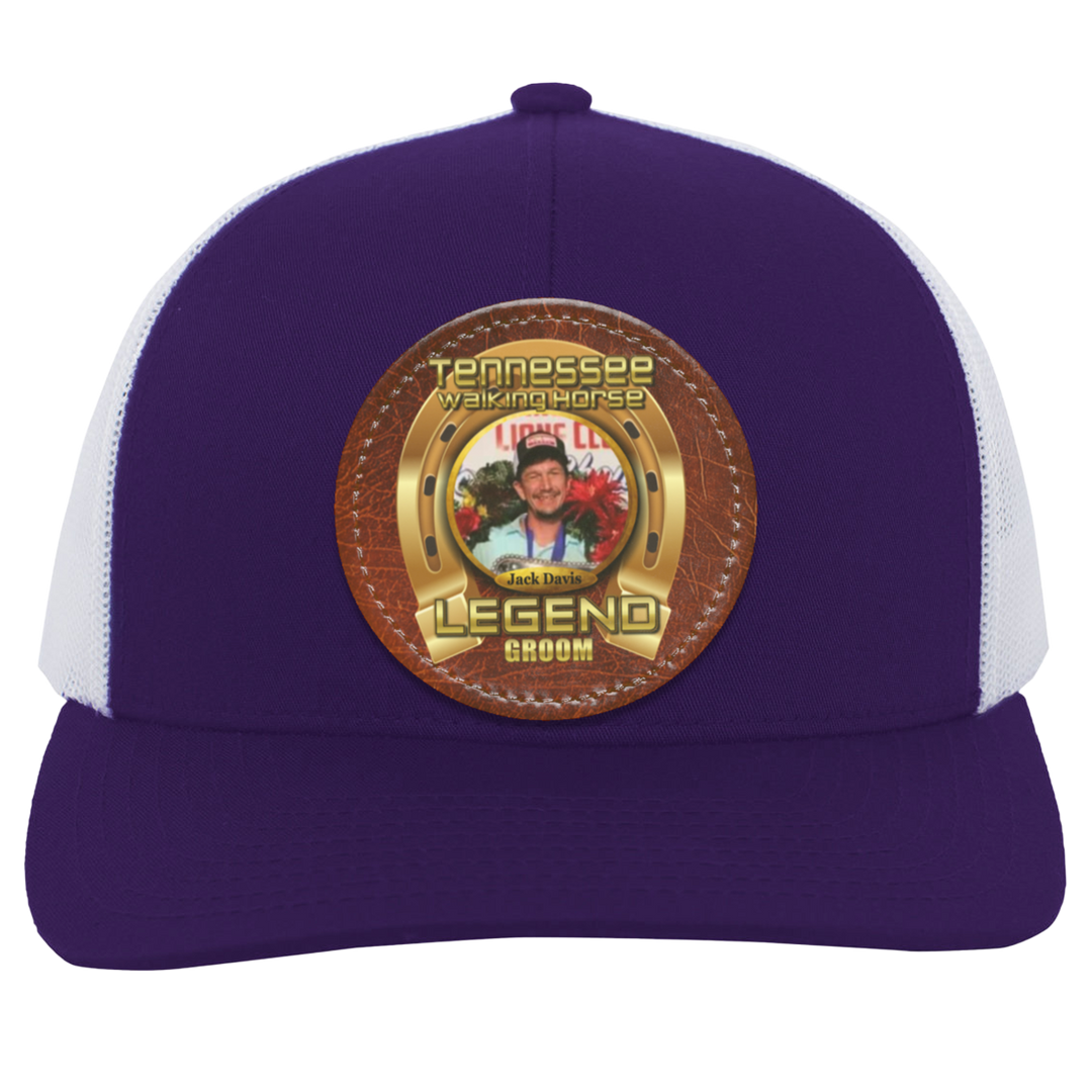 JACK DAVIS (TWH LEGENDS) HAT 104C Trucker Snap Back - Patch