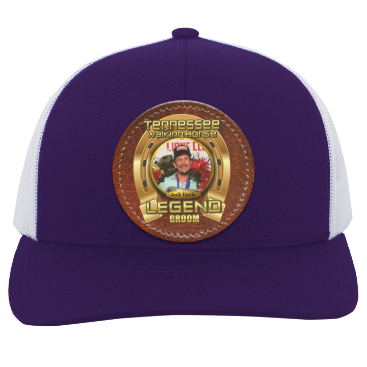 JACK DAVIS (TWH LEGENDS) HAT 104C Trucker Snap Back - Patch
