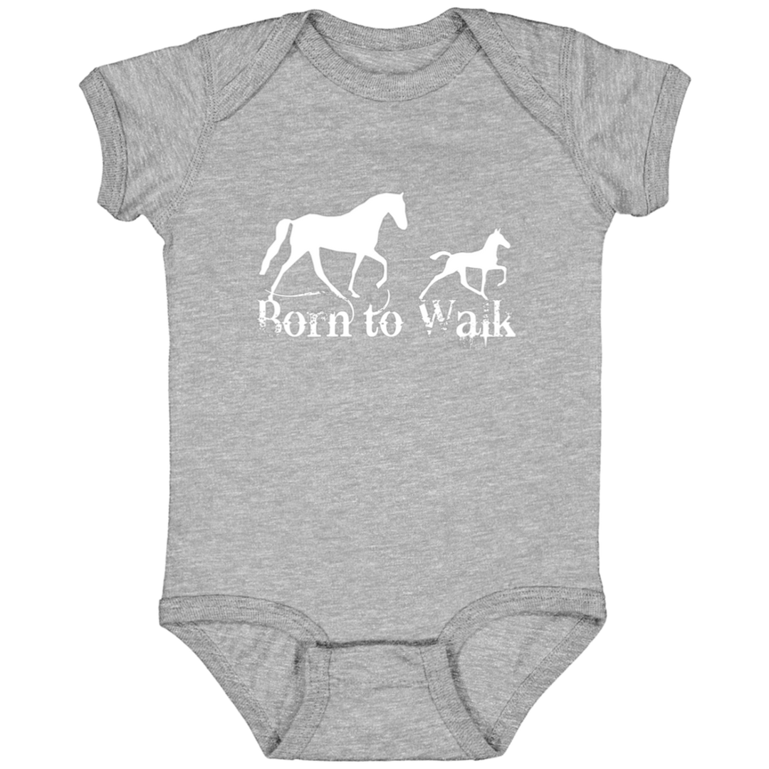 BORN TO WALK 4424 Infant Fine Jersey Bodysuit